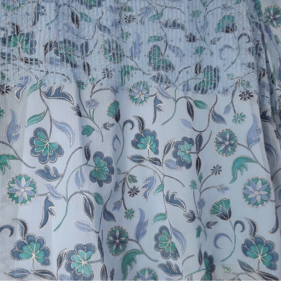 DUE Per DUE for HSN Women Plus size 100% Silk 2X Long Sleeves Blouse - Picture 9 of 9